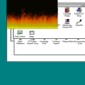 DOOM fire effect in C# running on Windows NT 3.51